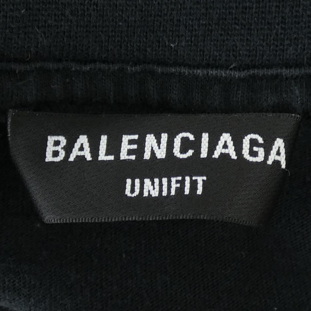 バレンシアガ BALENCIAGA METAL LOGO CRASHED 694576 TMV88 UNISEX Tシャツ