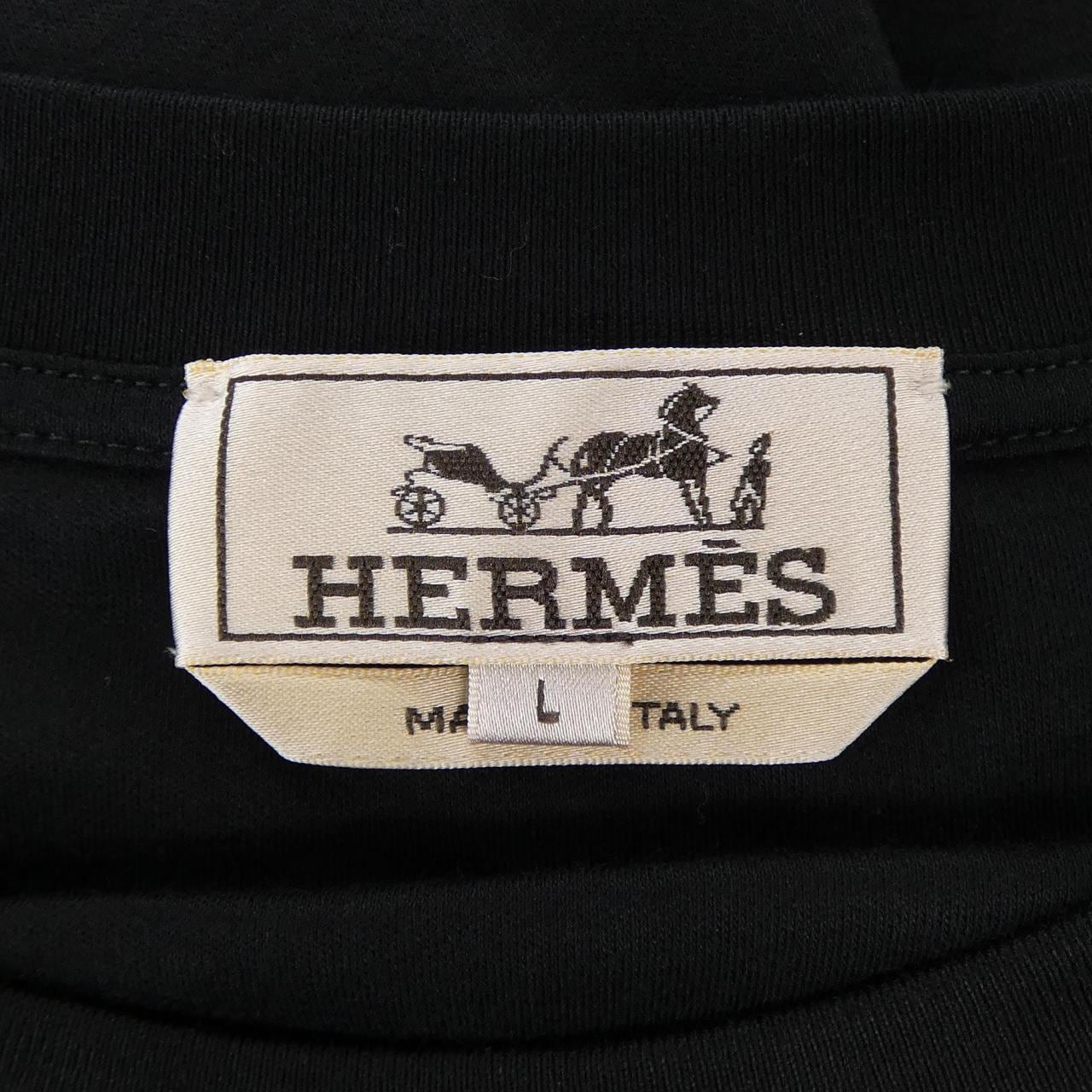 エルメス HERMES Tシャツ ディテール セリエ 657806HA Tシャツ