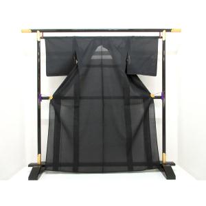 【未使用品】単衣　夏大島紬　端布付