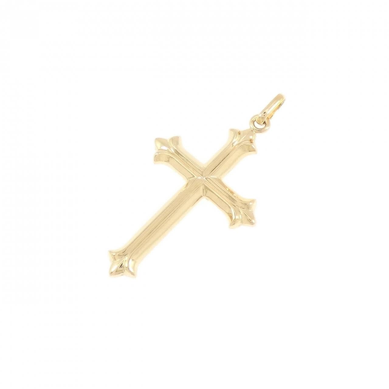 【新品】K18YG クロス ペンダント