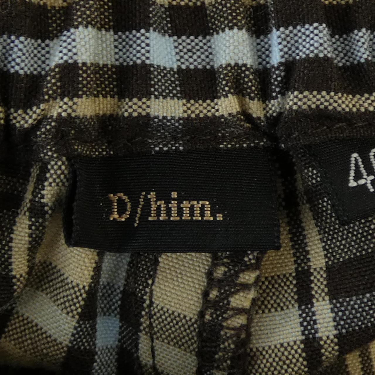 ダブルスタンダードヒム D/him パンツ