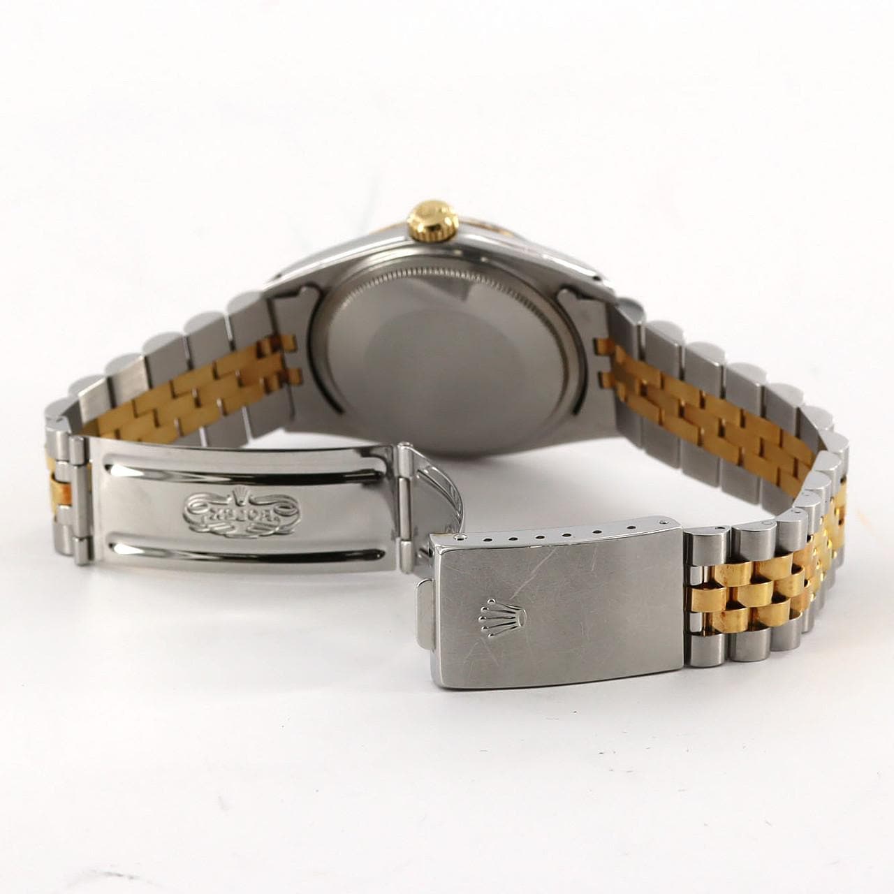 【ノーメンテナンス特価】ロレックス デイトジャスト 1601 SSxYG 自動巻