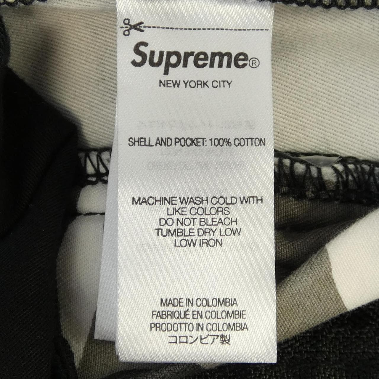 シュプリーム SUPREME ALPHA INDUSTRIES パンツ