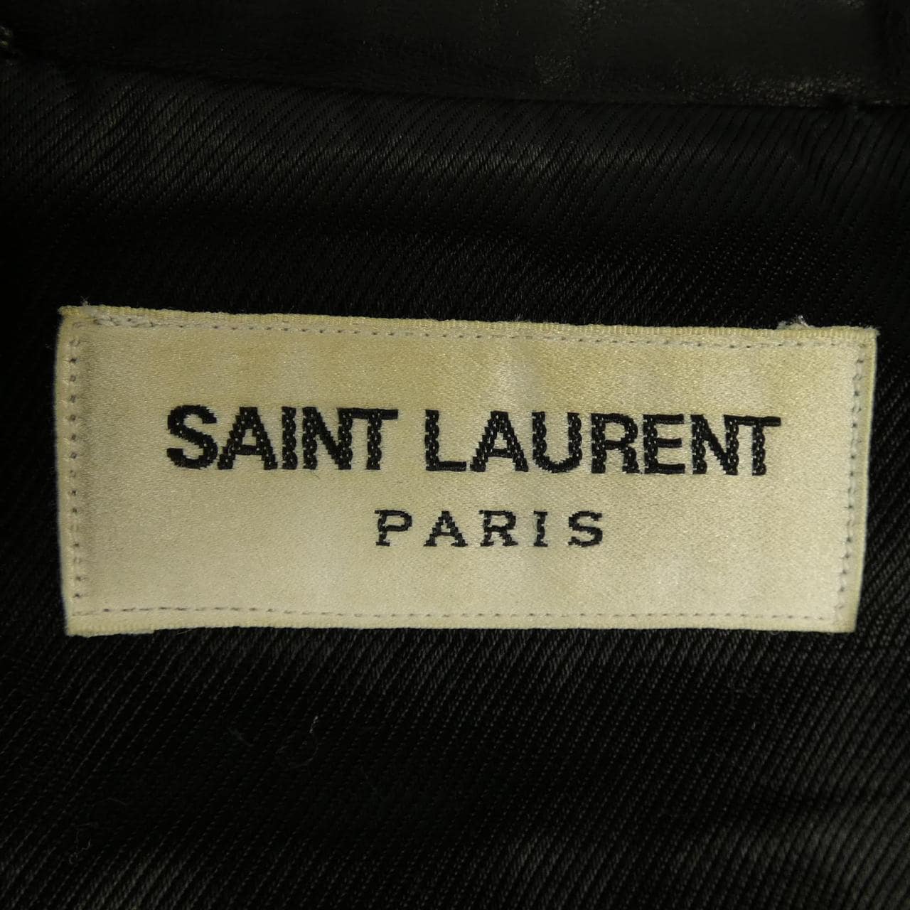 SAINT LAURENT SAINT LAURENT 皮革骑士夹克