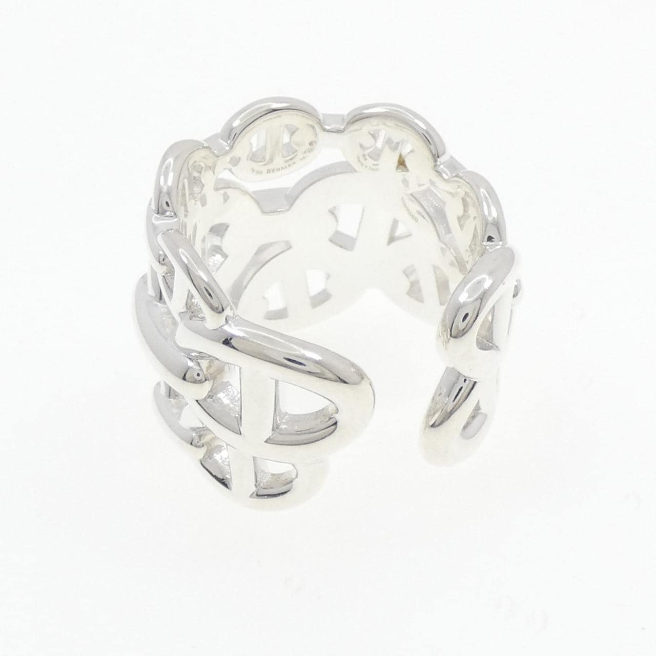 HERMES Chène d'Angle Anchenée Ring