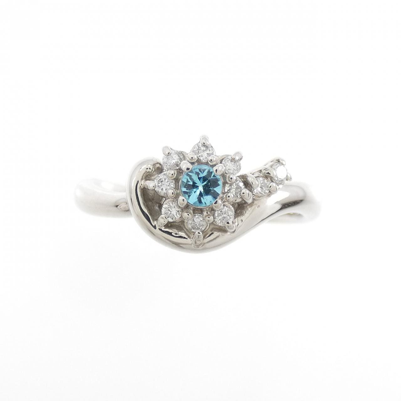 PT Paraiba Tourmaline Ring 0.068CT