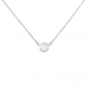 ティファニー バイザヤード ネックレス 0.22CT G VS1 3EXT