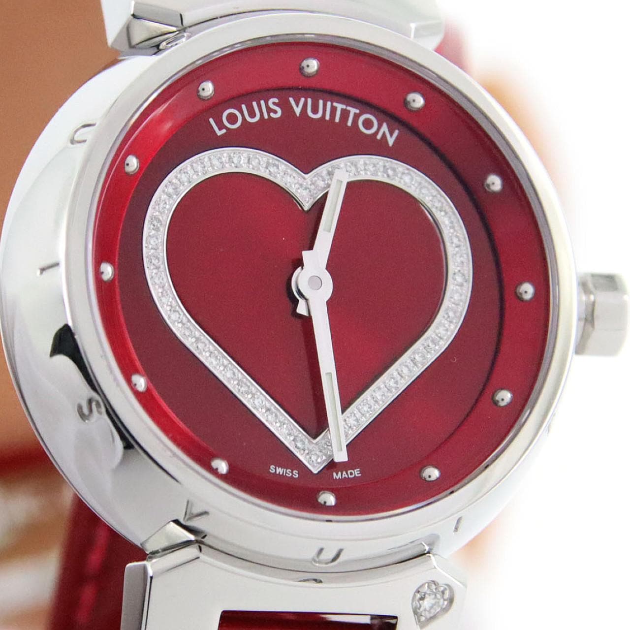 ルイヴィトン タンブールハート･ラグ1P Q121Z SS クォーツ