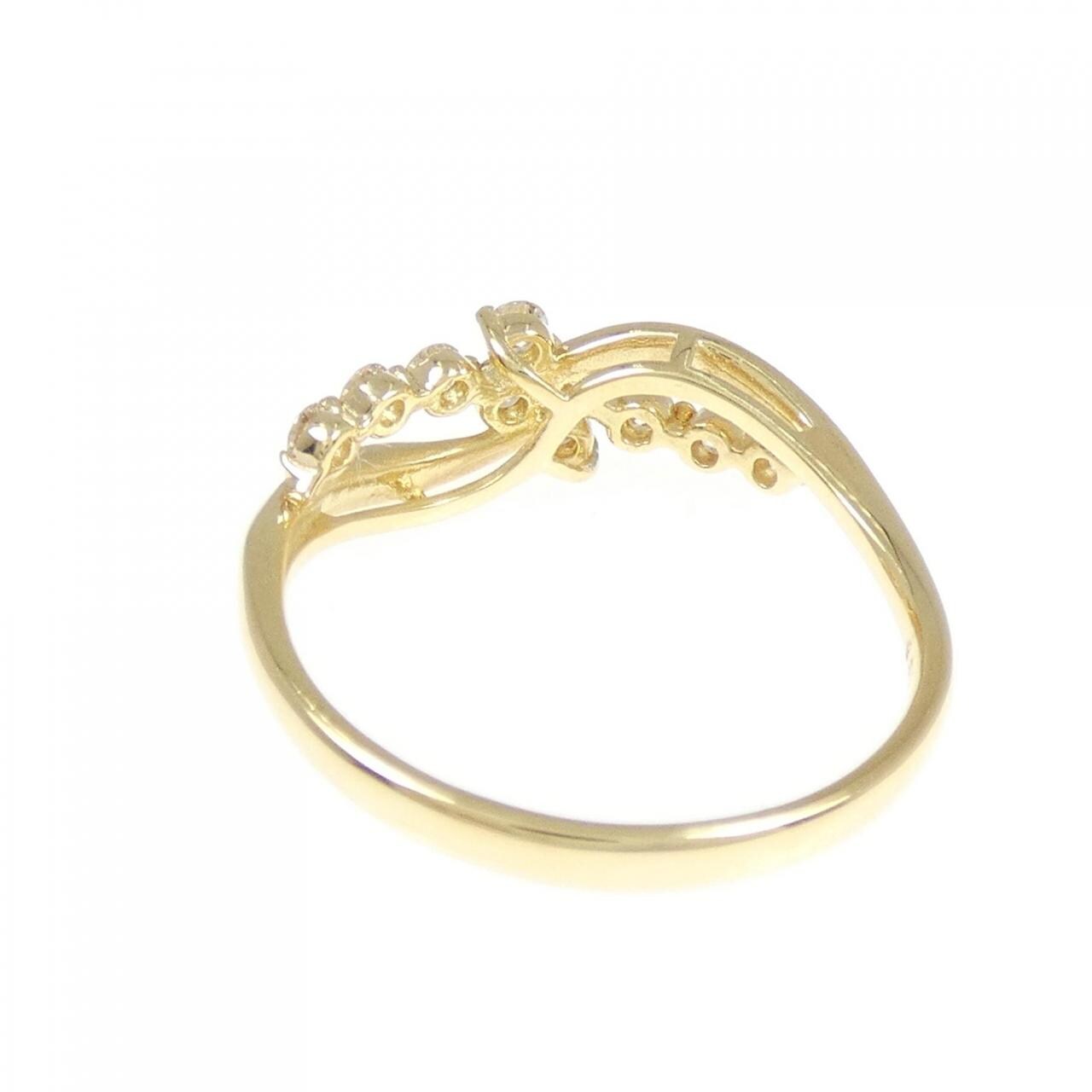 【新品】K18YG ダイヤモンド リング 0.25CT