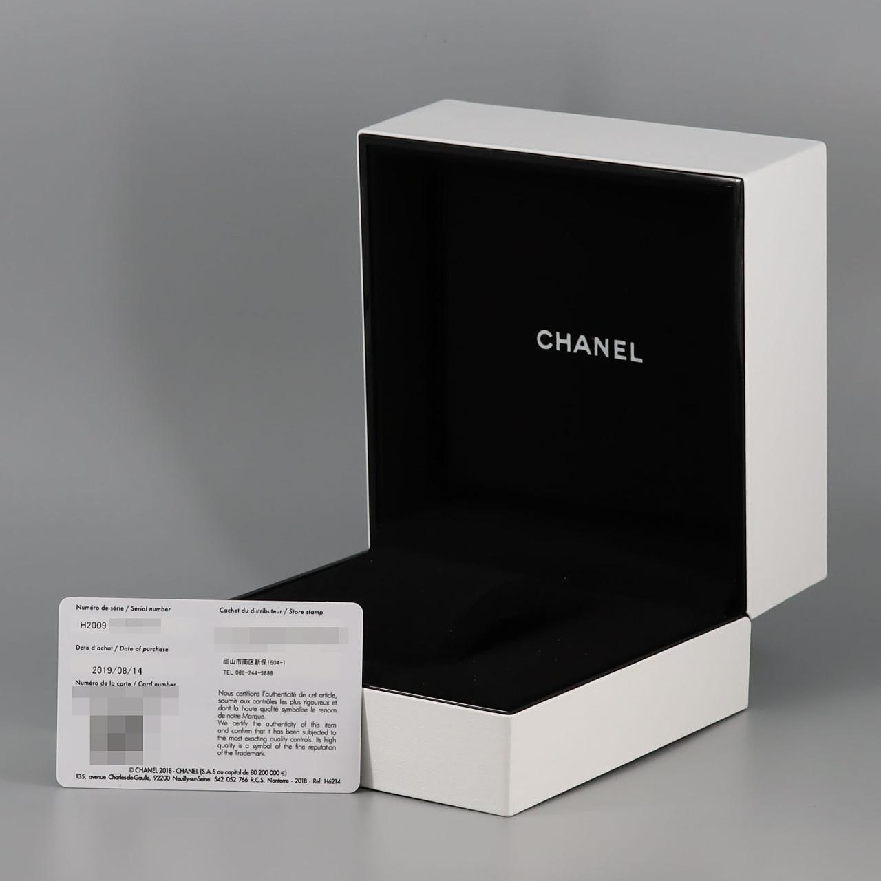 シャネル J12クロノグラフ セラミック･9P H2009 セラミック 自動巻