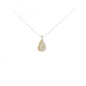 【新品】K18YG ダイヤモンド ネックレス 0.13CT
