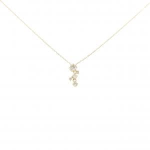 K18YG ダイヤモンド ネックレス 0.23CT