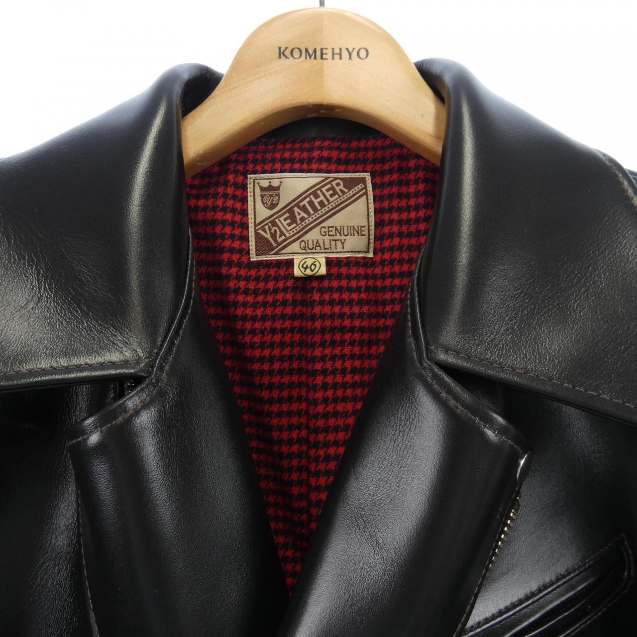 ワイツーレザー Y'2LEATHER HR-55 レザーライダースジャケット