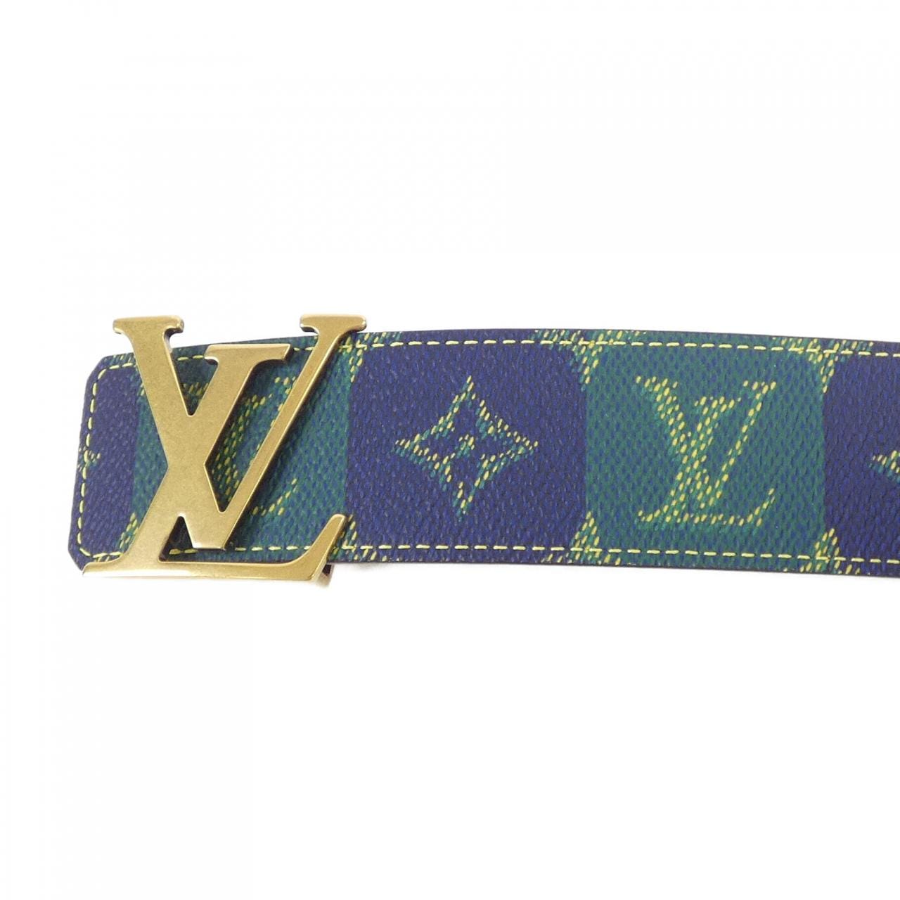 ルイヴィトン LOUIS VUITTON LVイニシャル カレッジ モノグラムヘリテージ40MM リバーシブル M4331 BELT