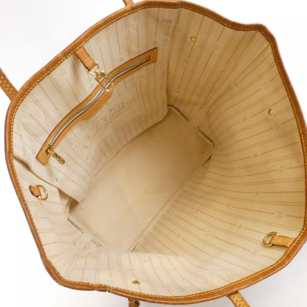 ルイヴィトン ダミエ アズール ネヴァーフル MM N51107 バッグ