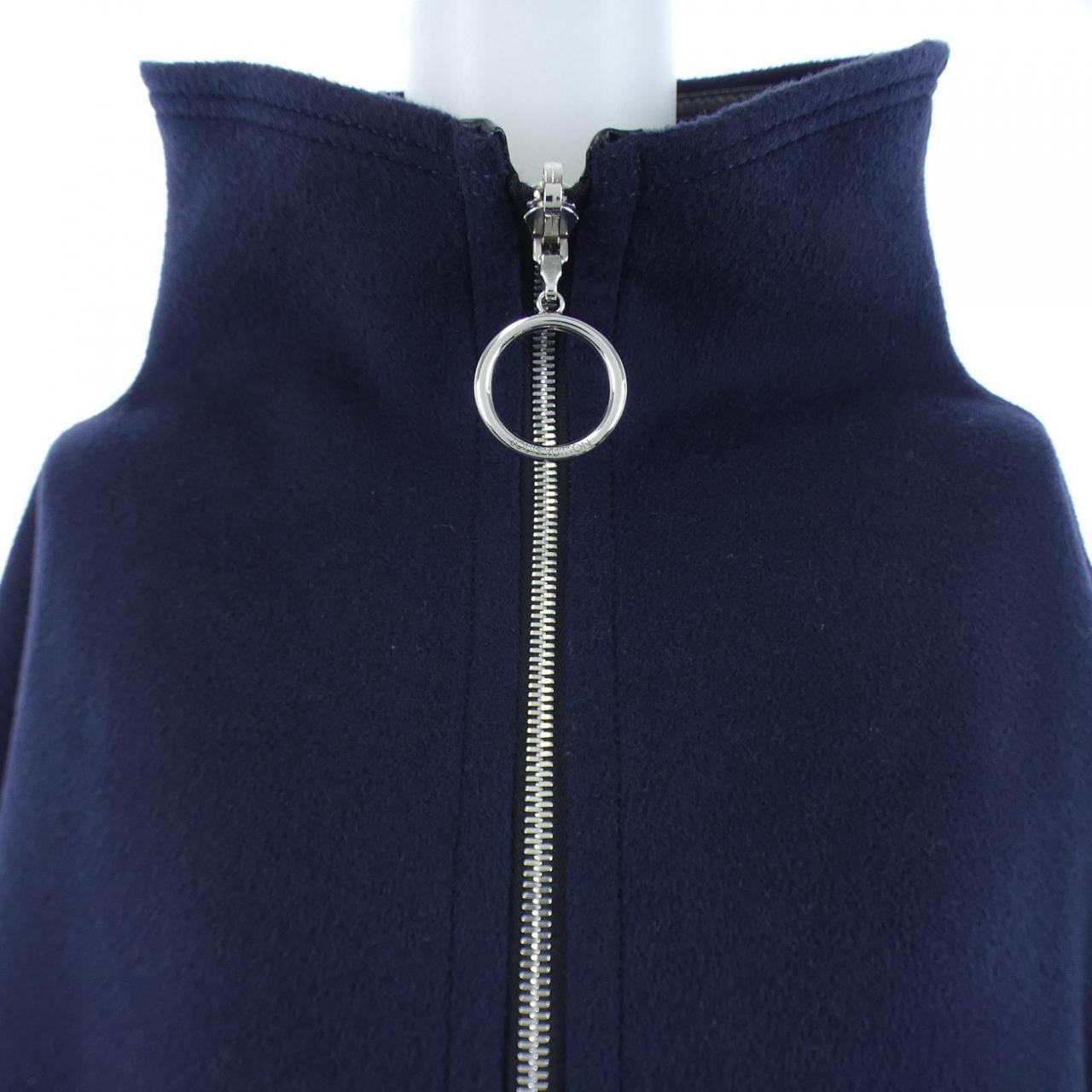 ルイヴィトン LOUIS VUITTON モノグラム インサイド ジップドケープ FFCO05QWE リバーシブル ケープ