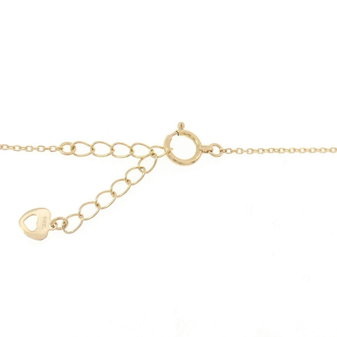 K18YG/K18WG ダイヤモンド ネックレス 0.20CT