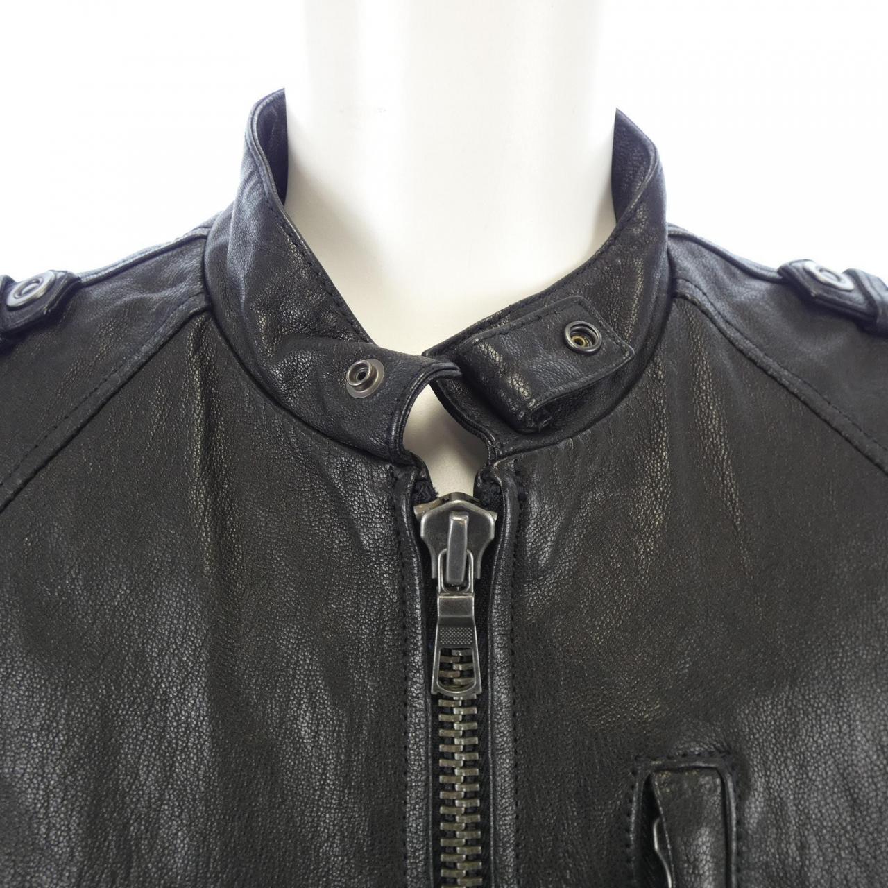 RETRO GRADE レザーライダースジャケット