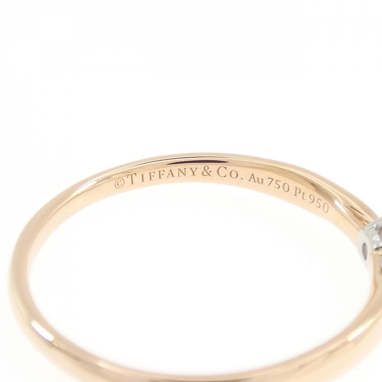 ティファニー ハーモニー リング 0.29CT F VVS1 3EXT