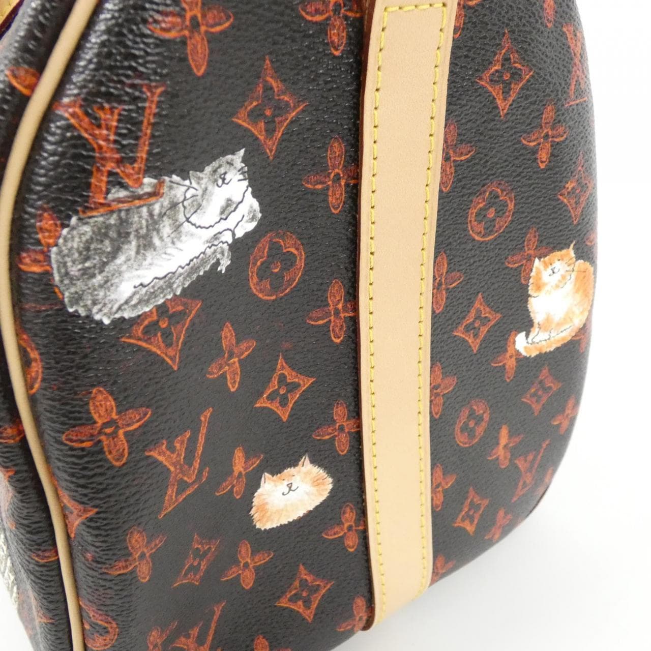 ルイヴィトン キャットグラム スピーディ バンドリエール 30cm M44401 ボストンバッグ