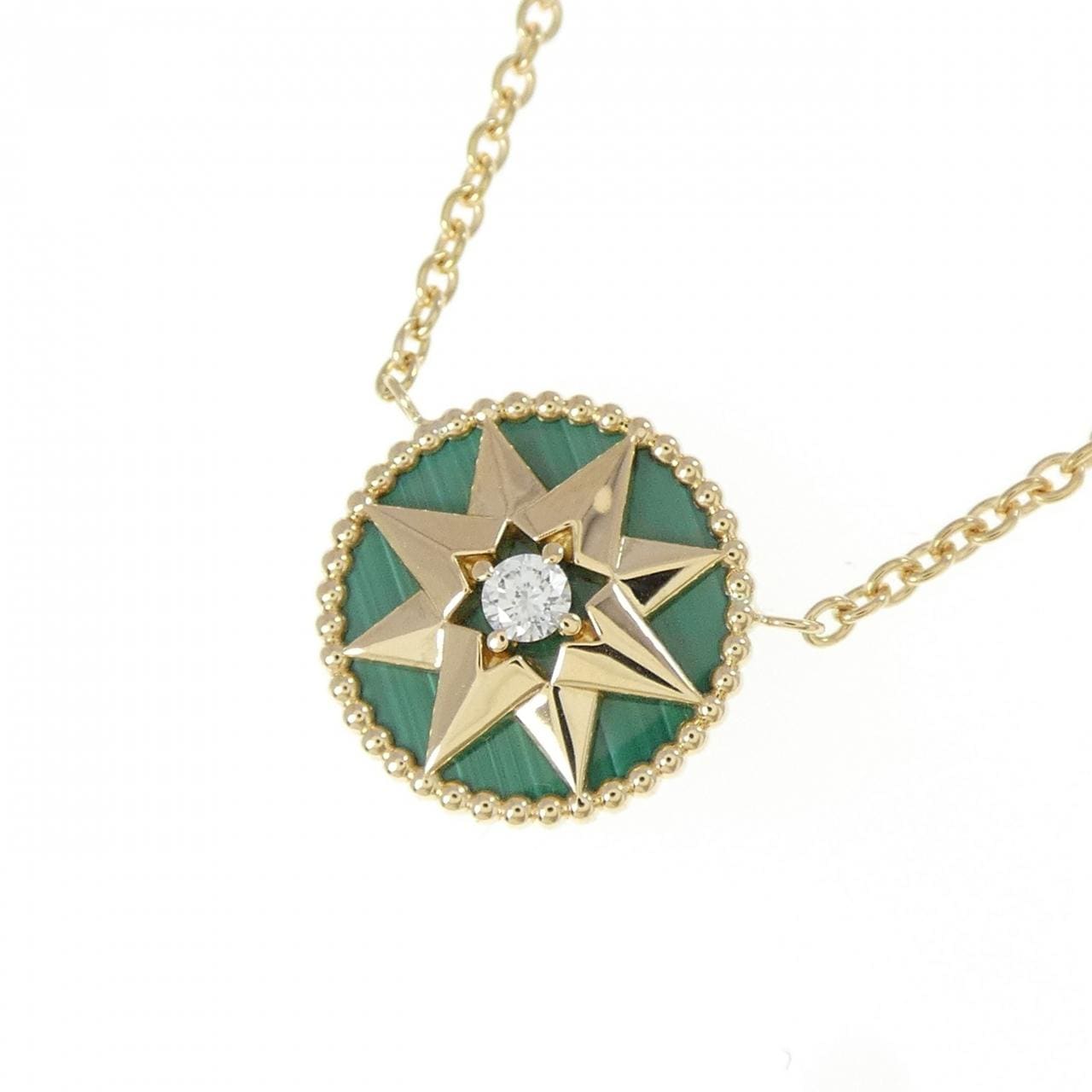 クリスチャンディオール ローズ デ ヴァン ネックレス