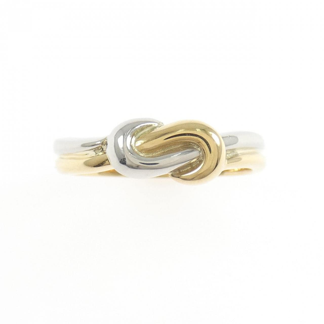 ギンザ タナカ K18YG/PT900 リング