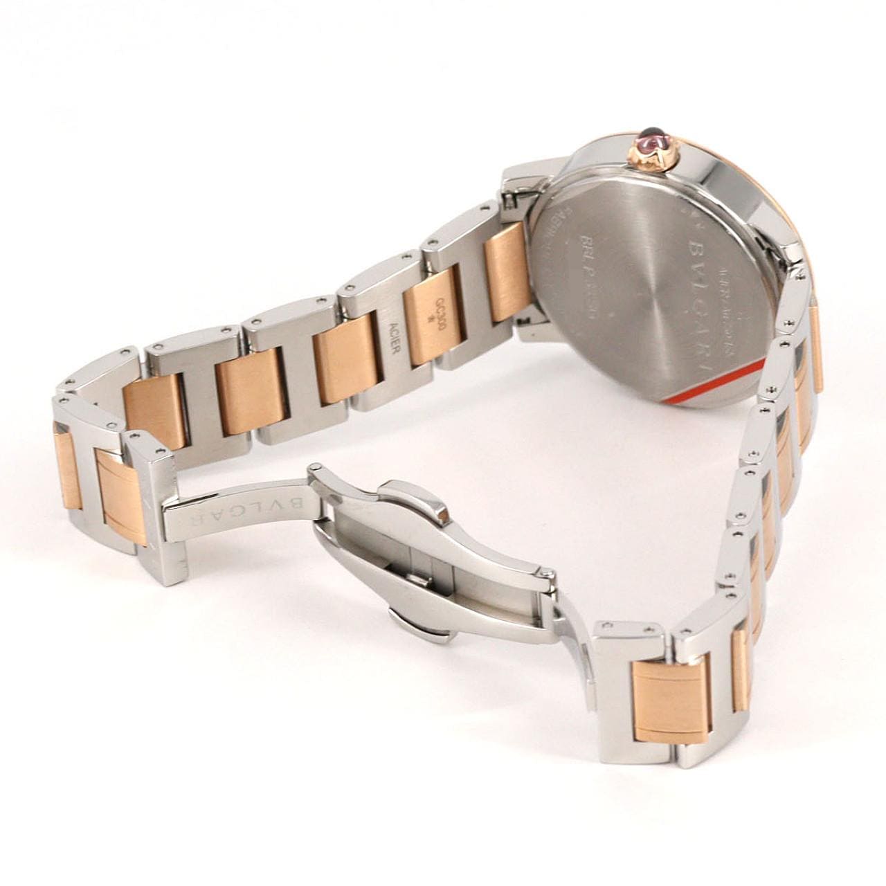 【新品】ブルガリ ブルガリブルガリ PGコンビ･12P BBLP33SG/BBL33WSPG/12 SSxPG 自動巻