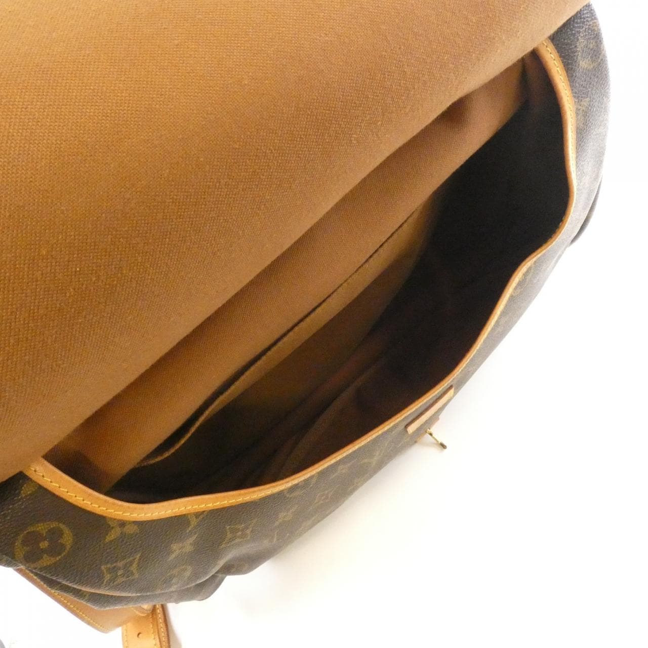 ルイヴィトン モノグラム ソミュール 35cm M42254 ショルダーバッグ