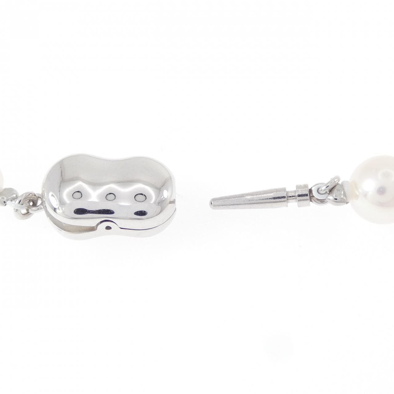 シルバークラスプ アコヤパール ネックレス 6-6.5mm