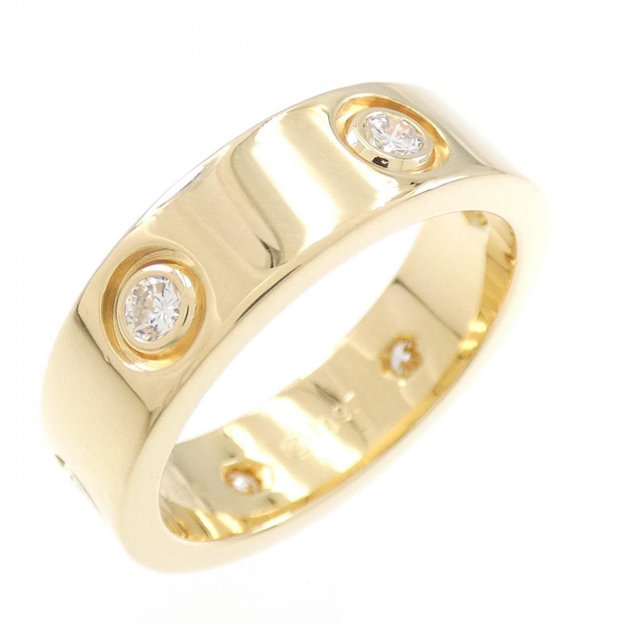 CARTIER LOVE全鑽戒指