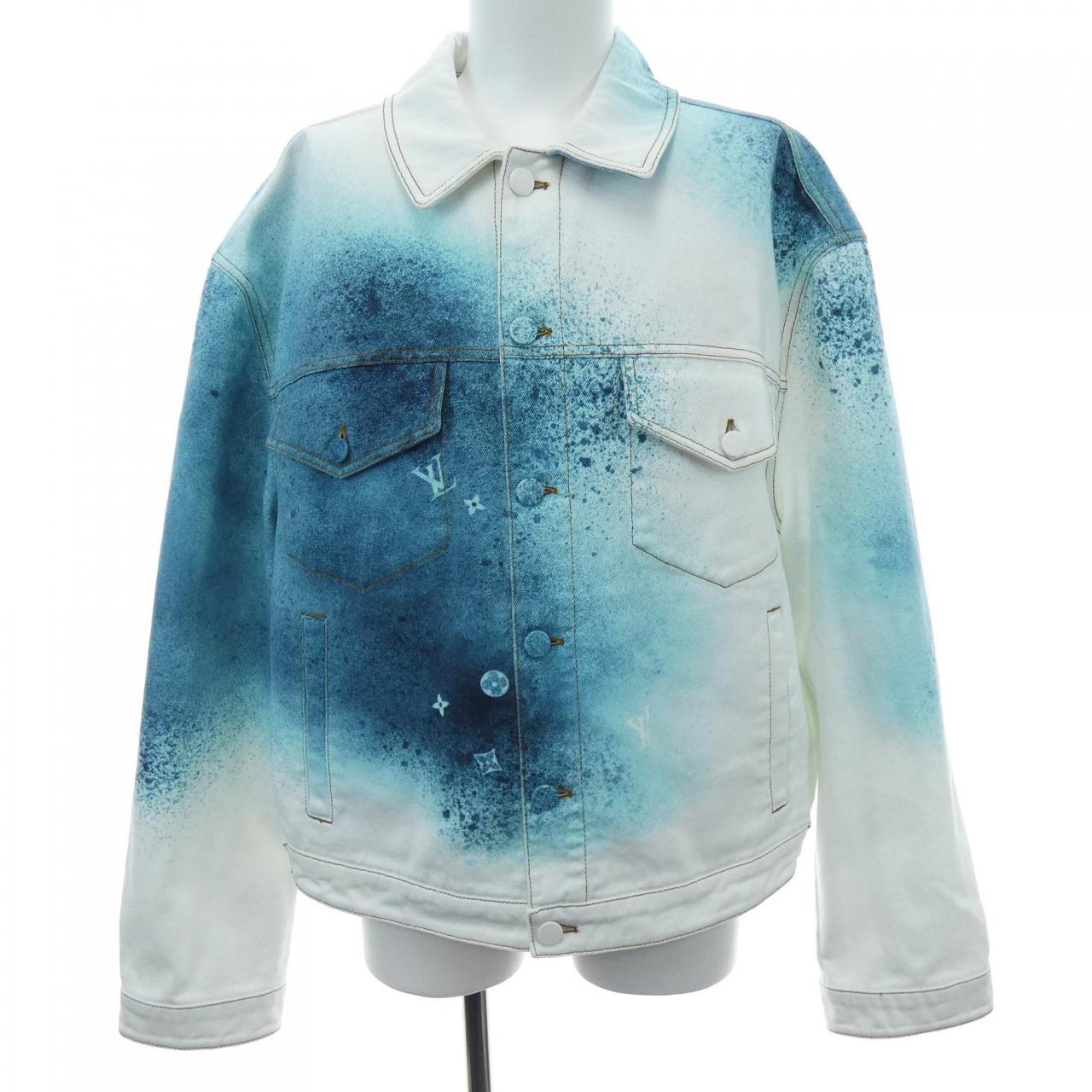 ルイヴィトン LOUIS VUITTON LVスプレーデニムジャケット HOA10WU14 デニムジャケット