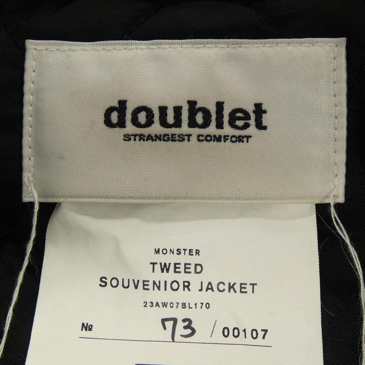 ダブレット Doublet 23AW07BL170 ブルゾン