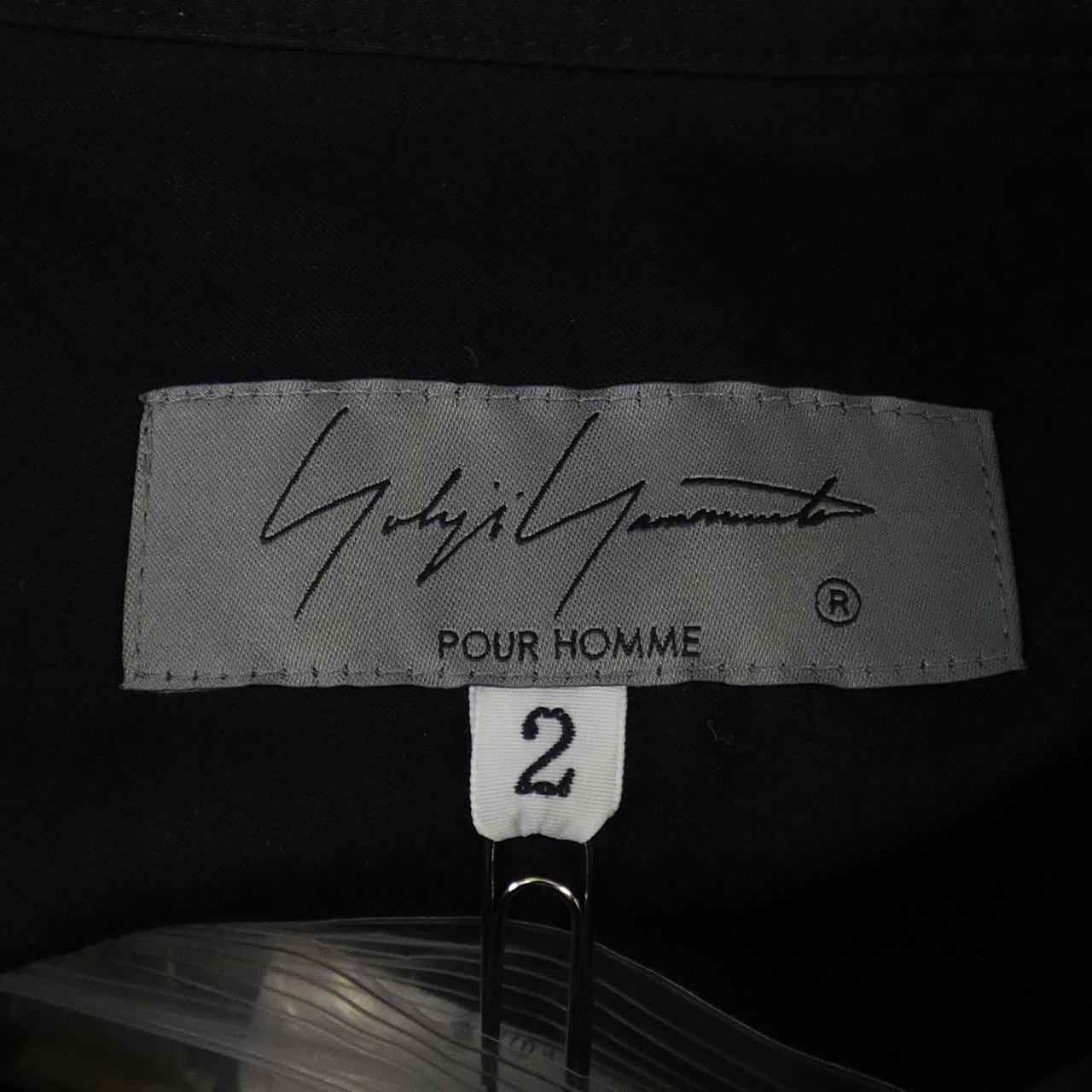 ヨウジヤマモトプールオム YOHJI YAMAMOTO POUR シャツ