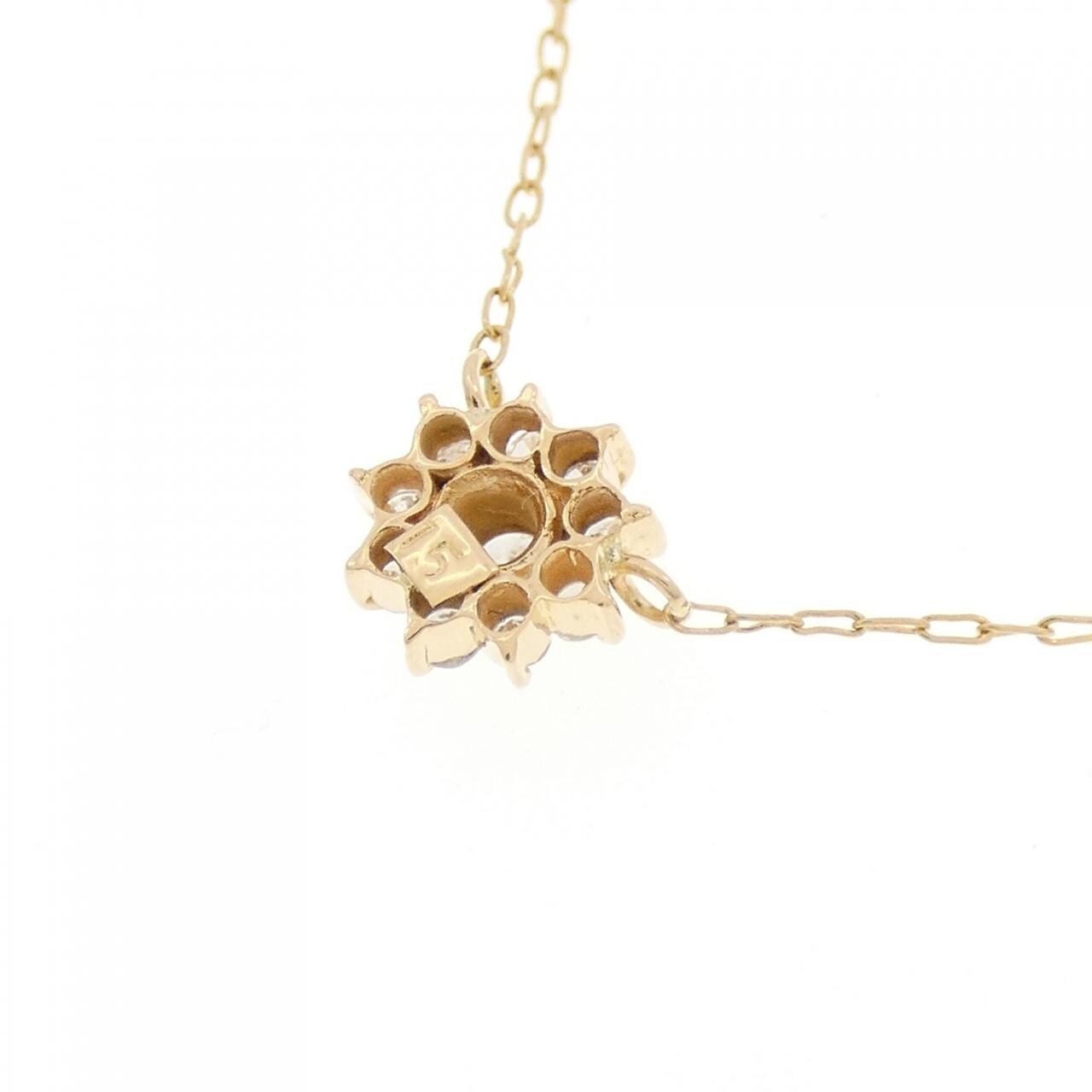 K18YG ダイヤモンド ネックレス 0.15CT