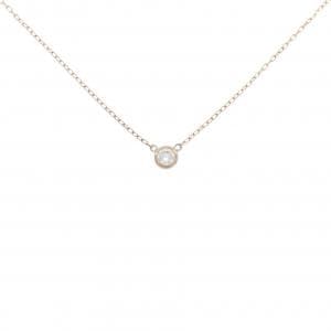 K18PG ソリティア ダイヤモンド ネックレス 0.10CT