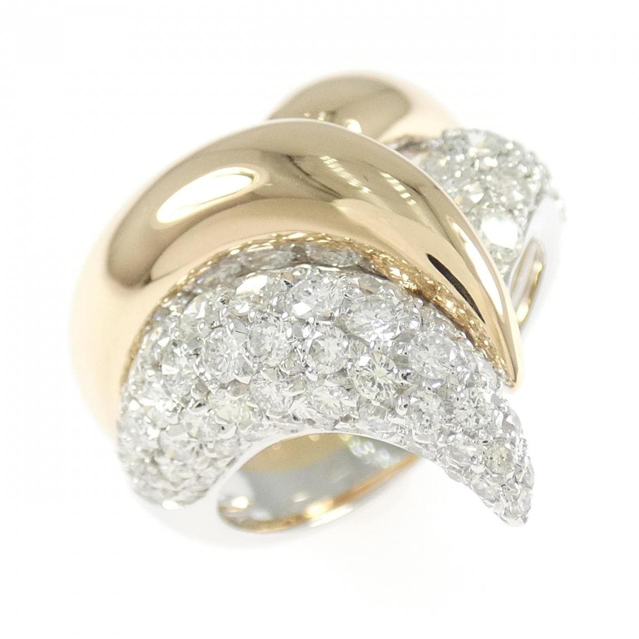 K18WG/K18PG ダイヤモンド リング 1.80CT