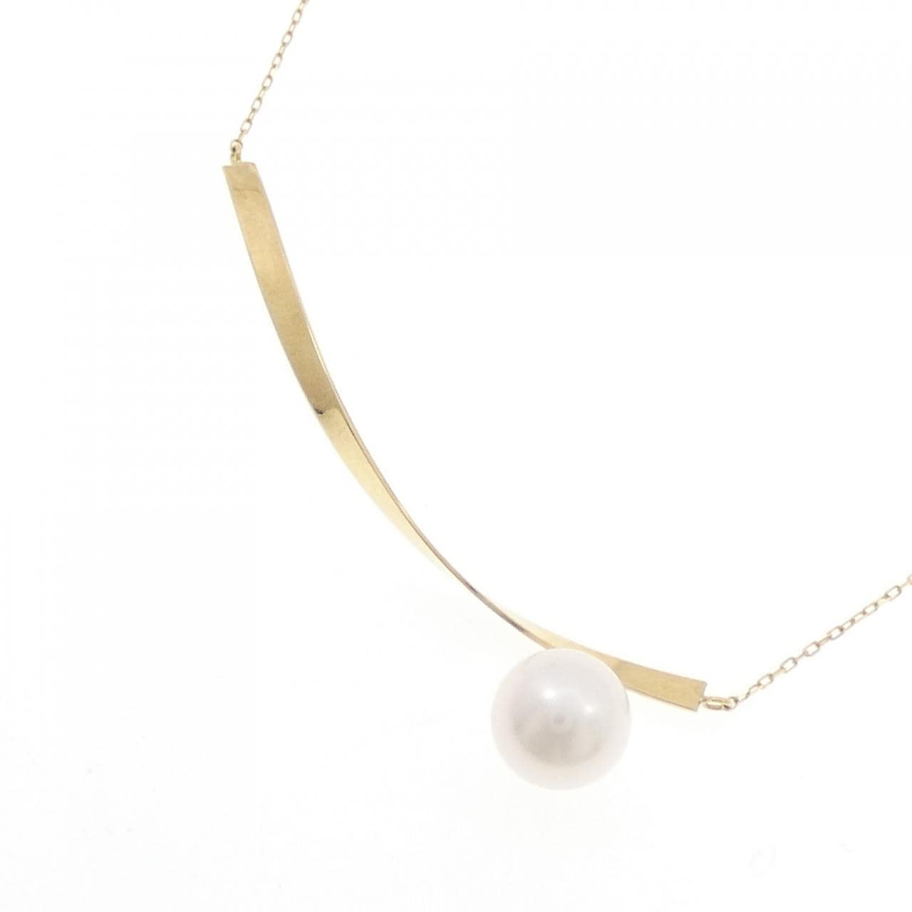 【新品】K18YG アコヤパール ネックレス 7mm