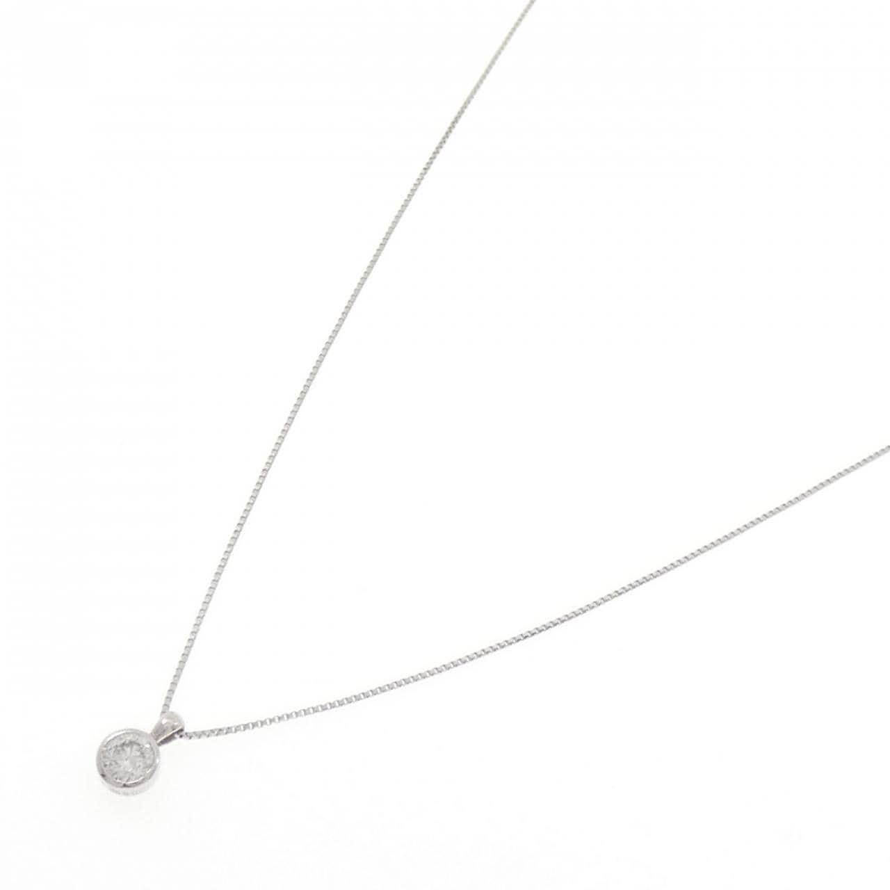 PT900/PT850 ダイヤモンド ネックレス 0.24CT
