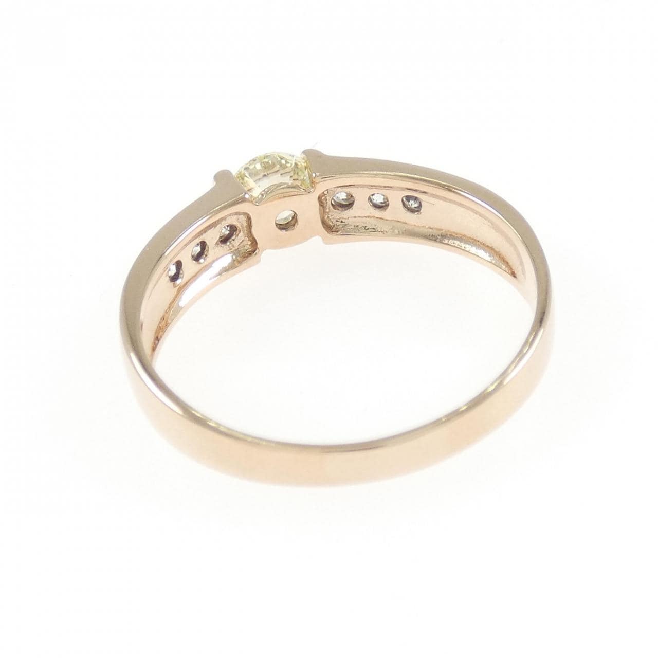 K18PG ダイヤモンド リング 0.591CT