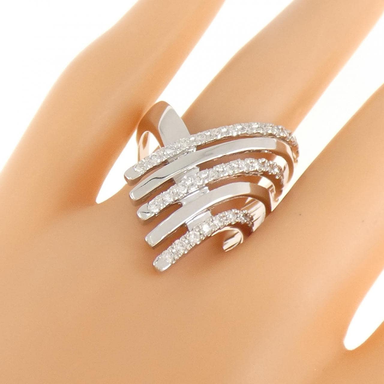 PT900 ダイヤモンド リング 0.71CT