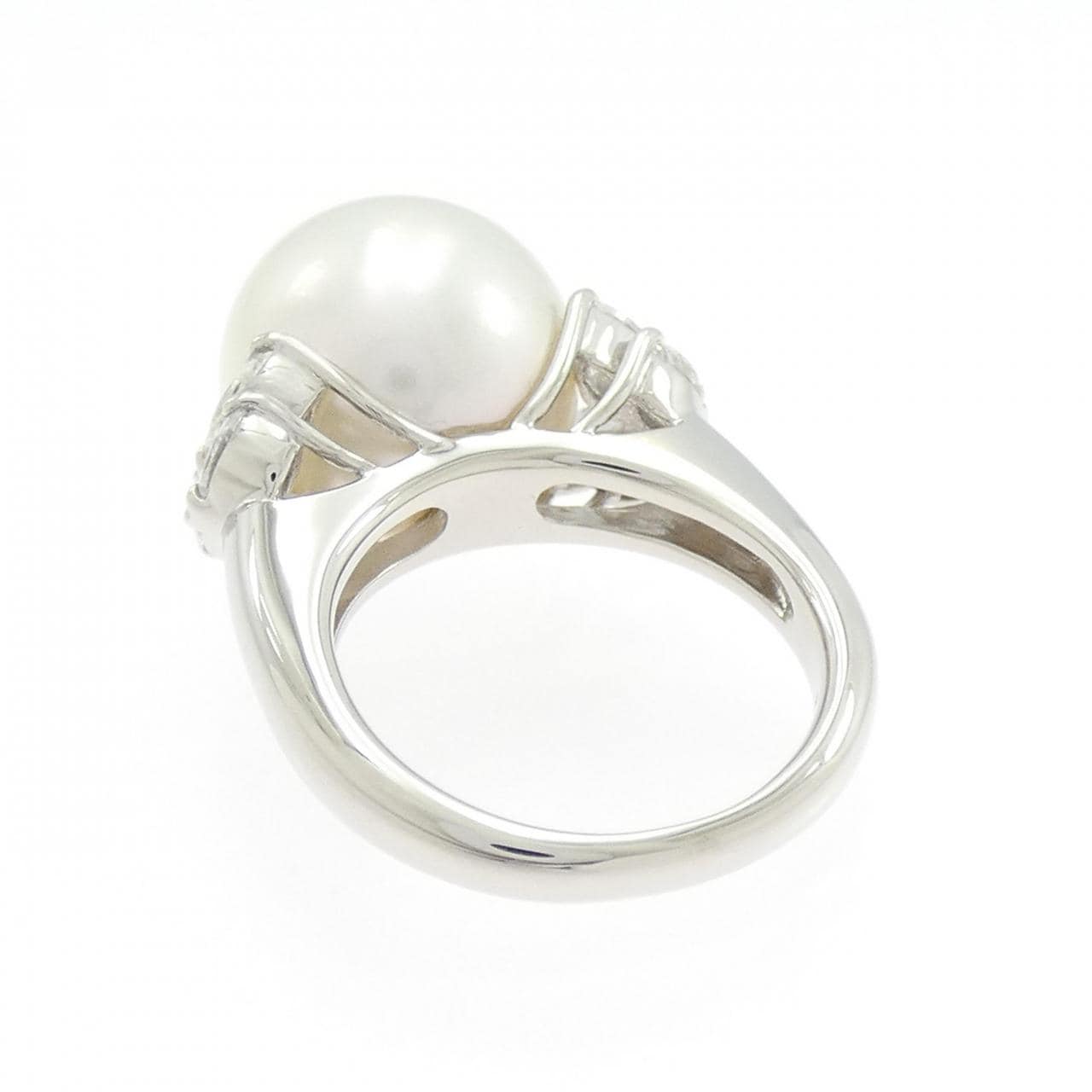 PT900 白蝶パール リング 14.5mm