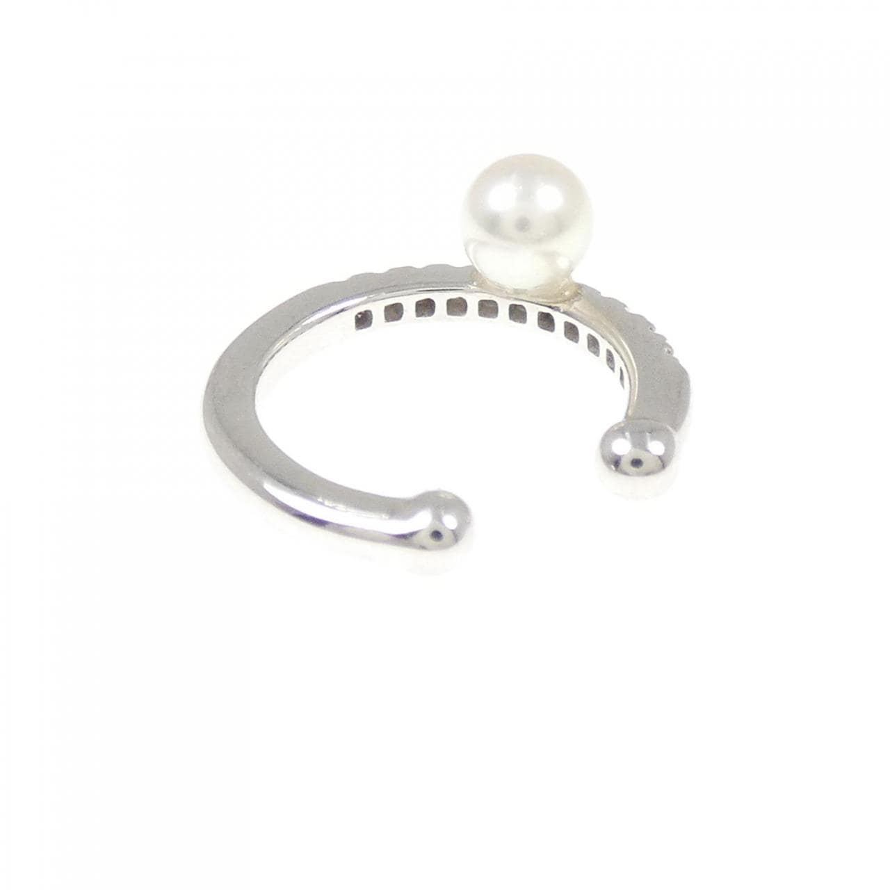 ミズキ アコヤパール イヤーカフ 3.8mm 片耳