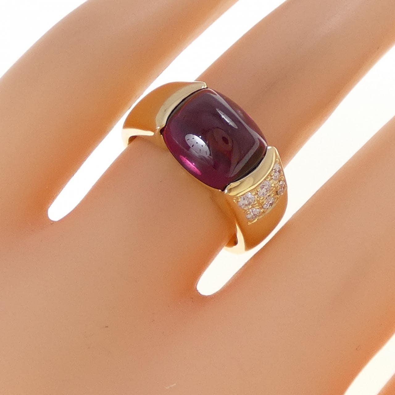 タサキ ガーネット リング