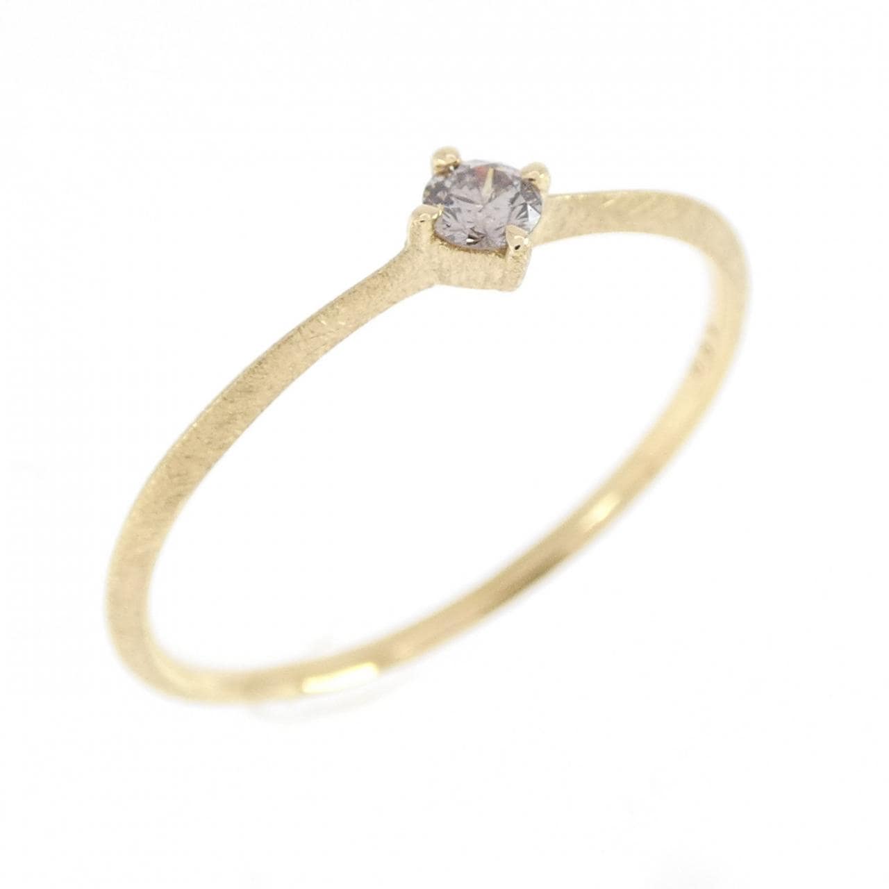 K18YG ダイヤモンド リング 0.09CT