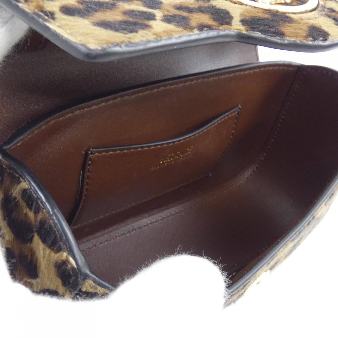 VERSACE 1013439 豹紋 La Medusa 手袋