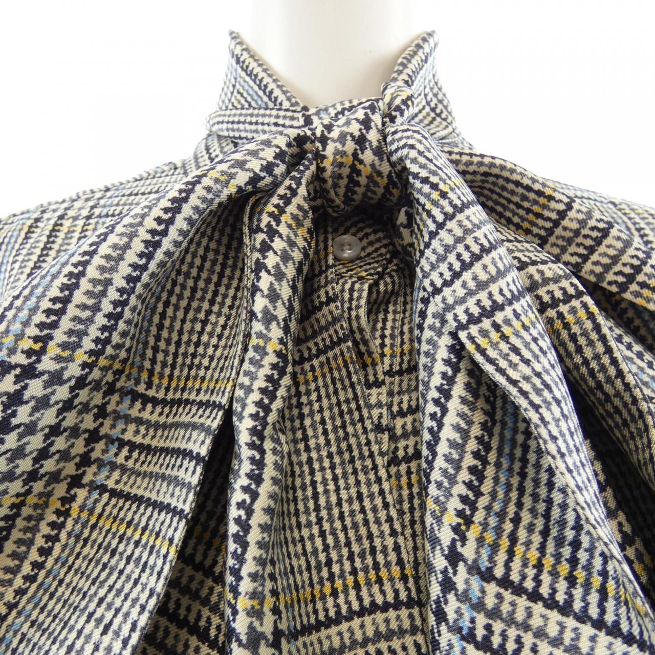 トムブラウン THOM BROWNE ハンティング ツイード シルクツイル FLL210A シャツ