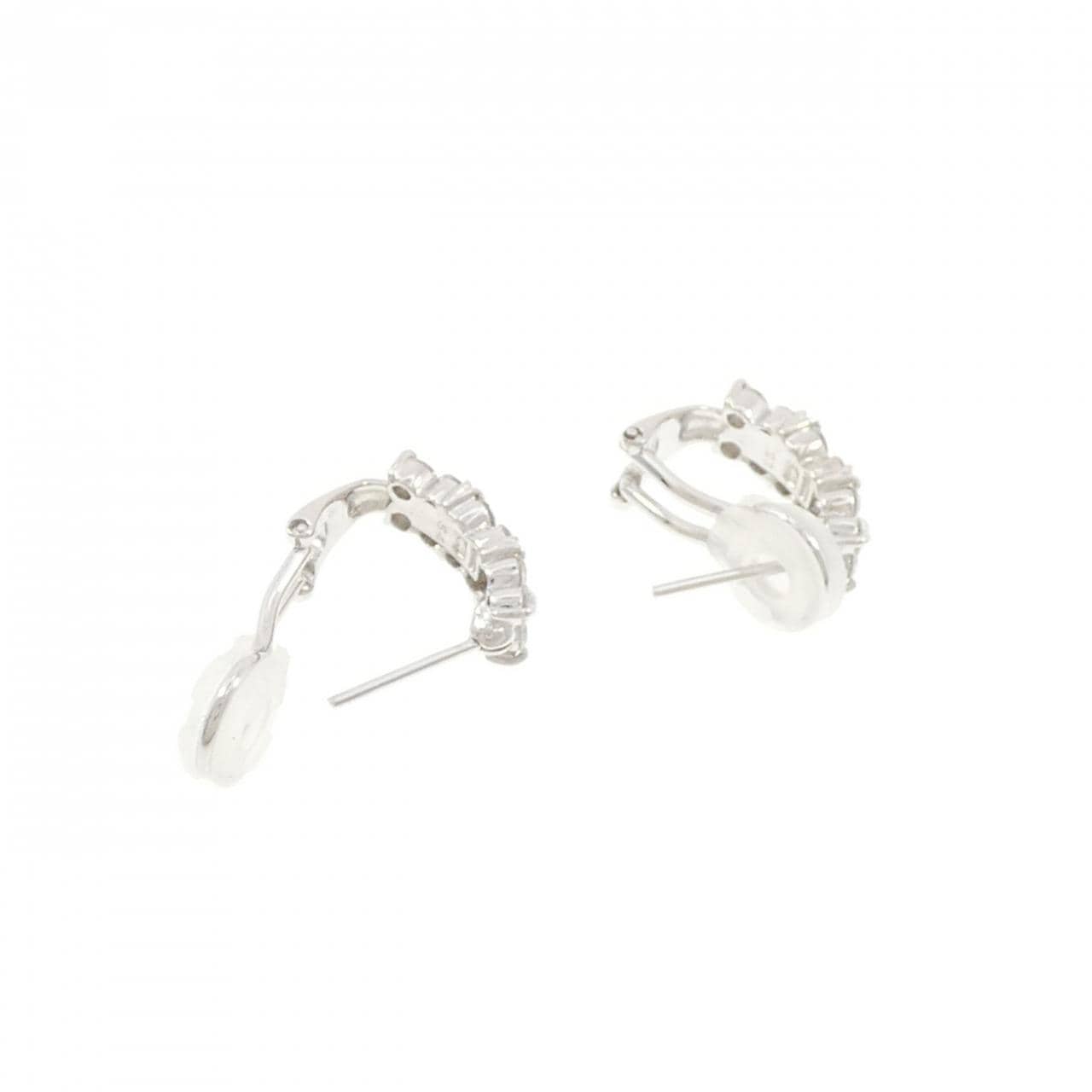 PT900/K14WG ダイヤモンド ピアス/イヤリング 1.07CT