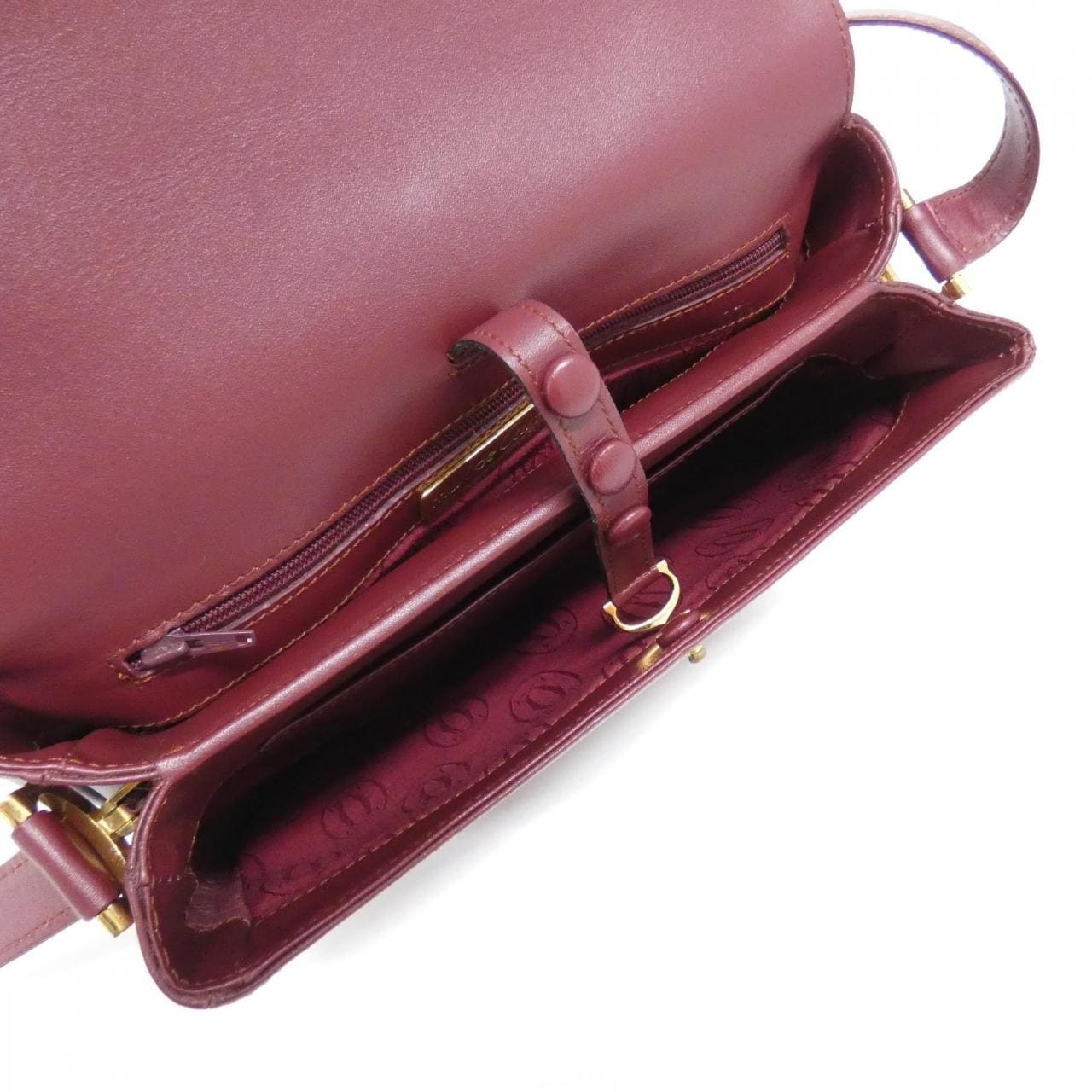 【ヴィンテージ】カルティエ MUST DE CARTIER ショルダーバッグ