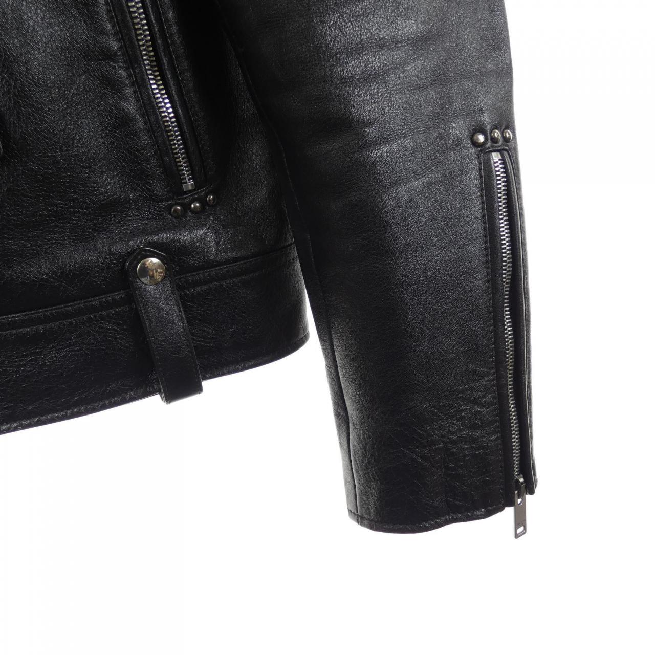 GIVENCHY BM00CA60E4 皮革骑手夹克