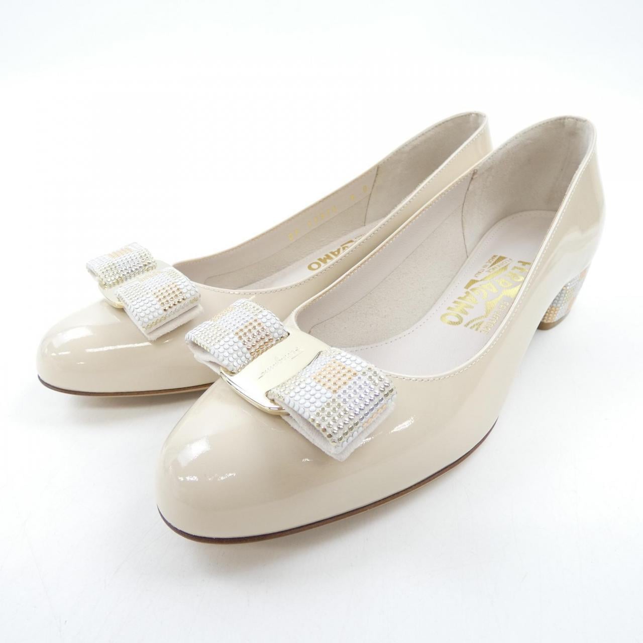 サルヴァトーレフェラガモ SALVATORE FERRAGAMO 15376 パンプス